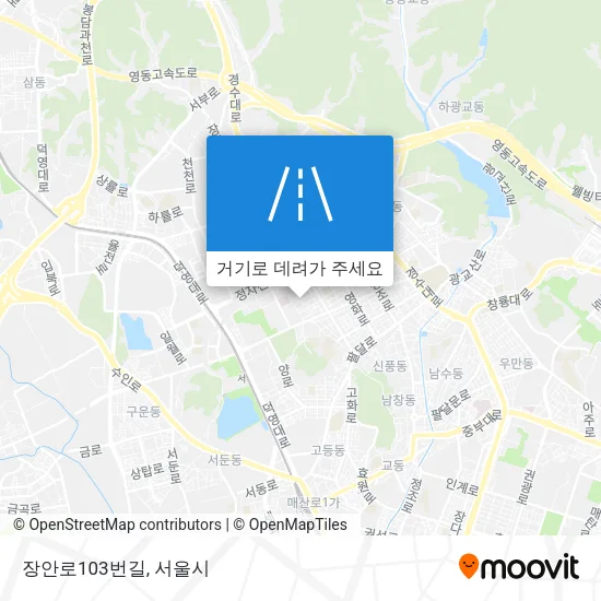 장안로103번길 지도