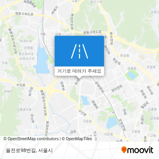 율전로98번길 지도