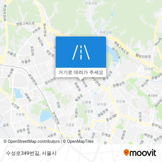 수성로349번길 지도