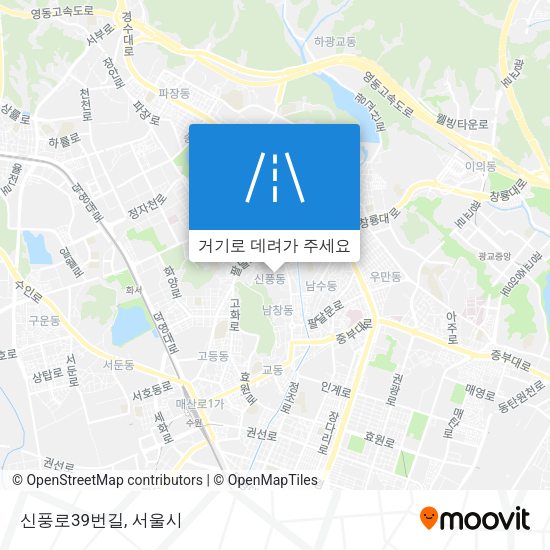 신풍로39번길 지도