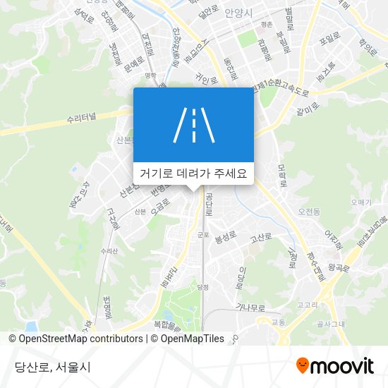 당산로 지도