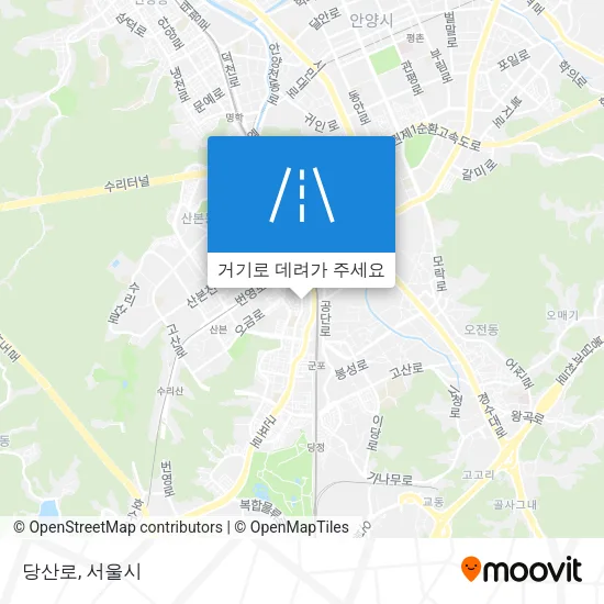 당산로 지도