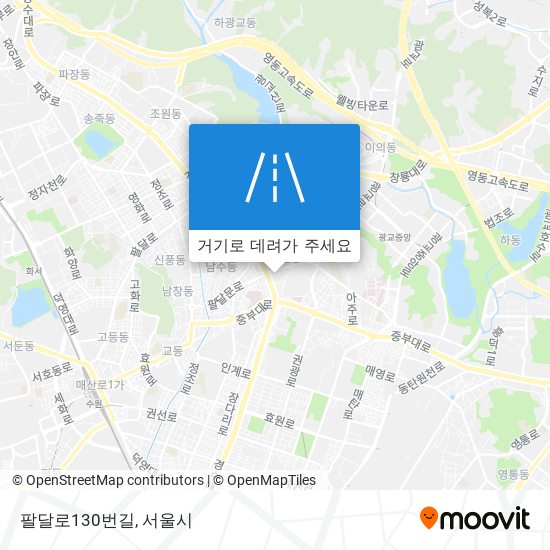 팔달로130번길 지도