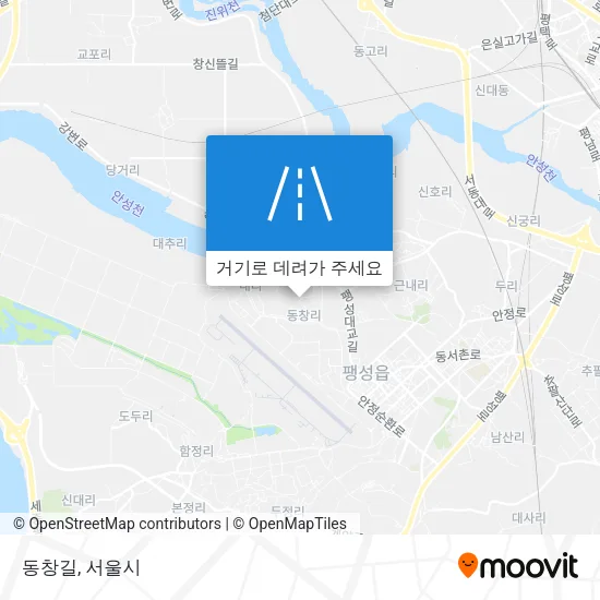 동창길 지도