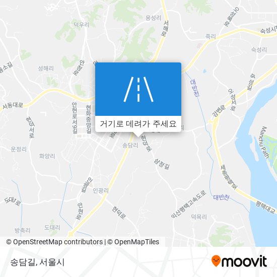 송담길 지도