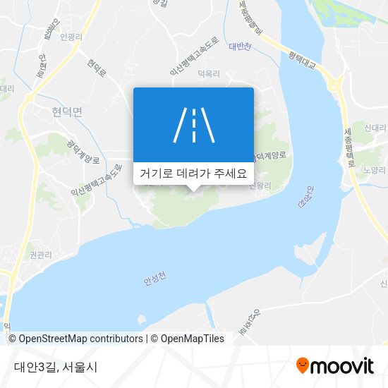 대안3길 지도
