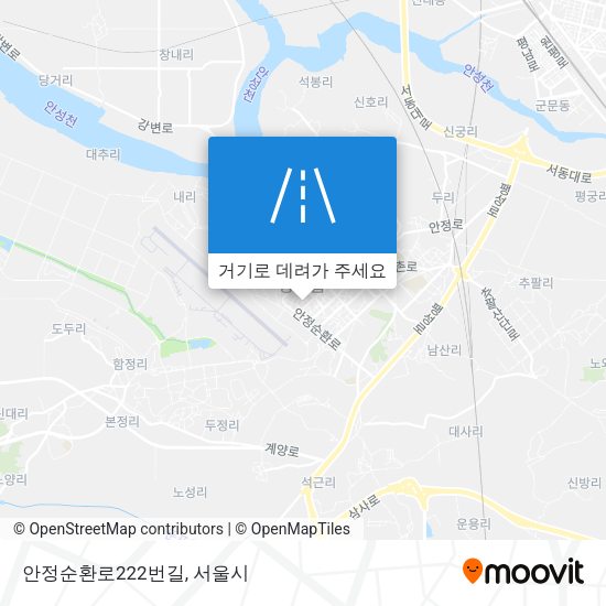 안정순환로222번길 지도