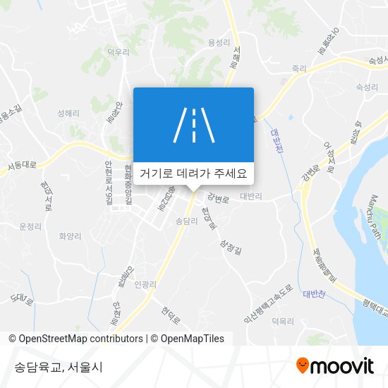 송담육교 지도