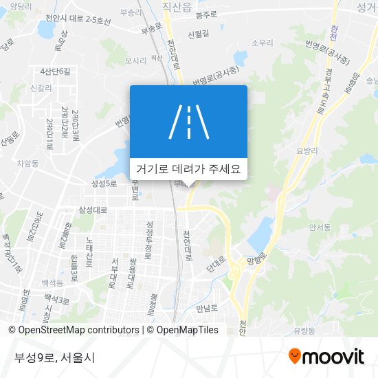 부성9로 지도