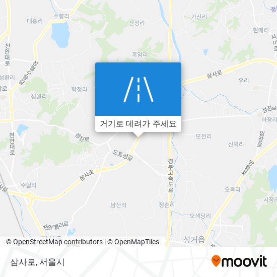 삼사로 지도