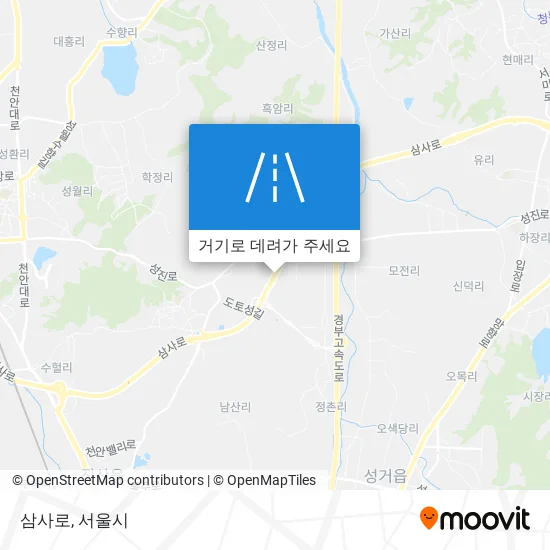 삼사로 지도