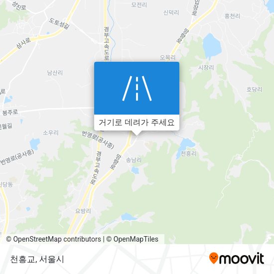 천흥교 지도