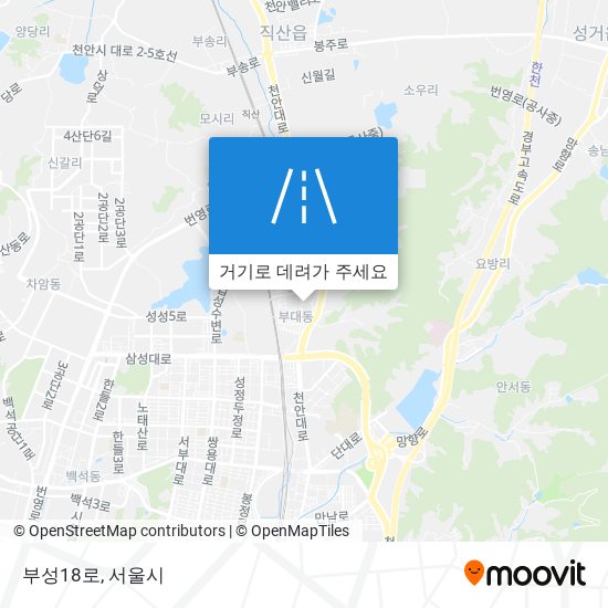 부성18로 지도