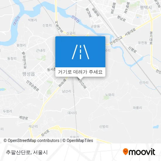 추팔산단로 지도