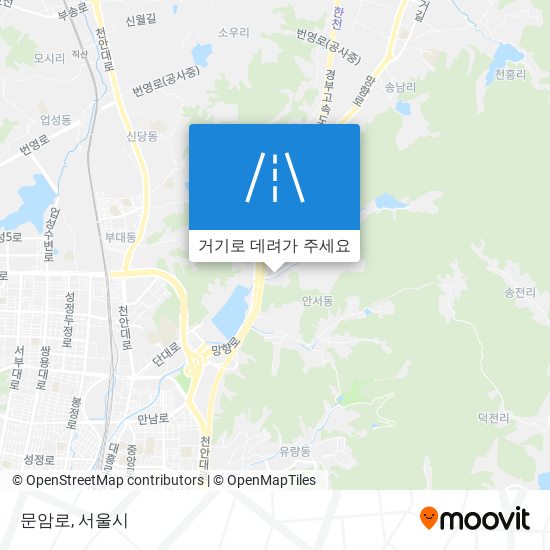 문암로 지도