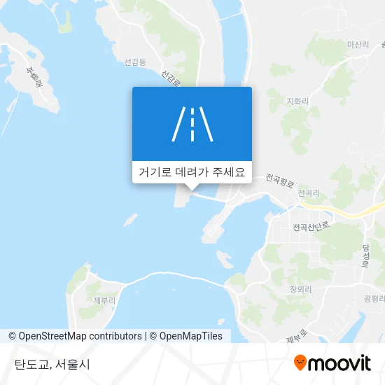 탄도교 지도