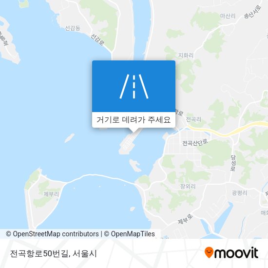 전곡항로50번길 지도