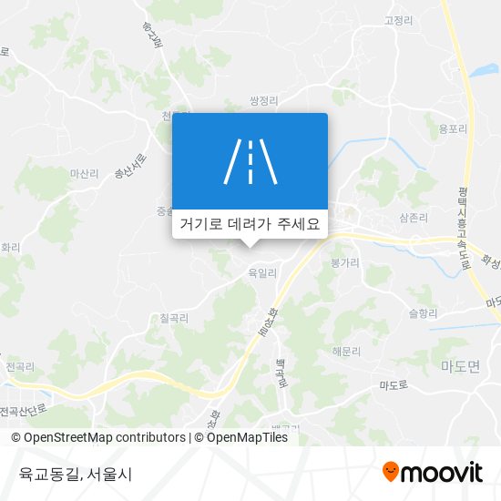 육교동길 지도