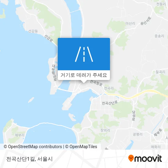 전곡산단1길 지도