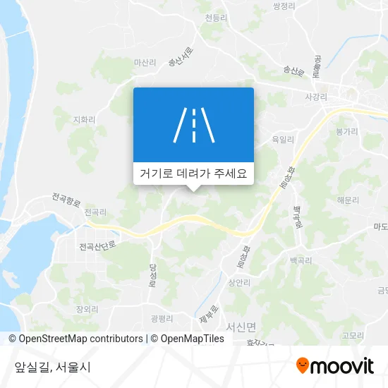앞실길 지도