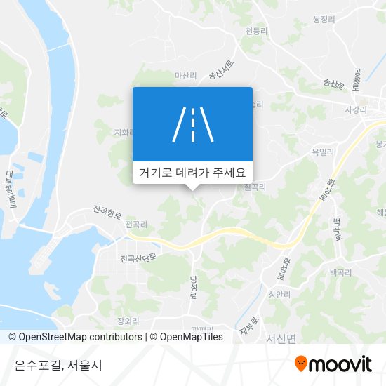 은수포길 지도