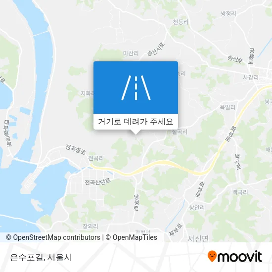 은수포길 지도