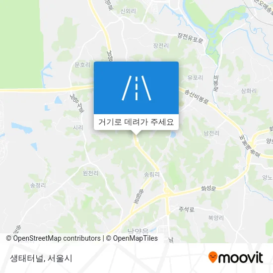 생태터널 지도