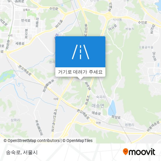송숙로 지도