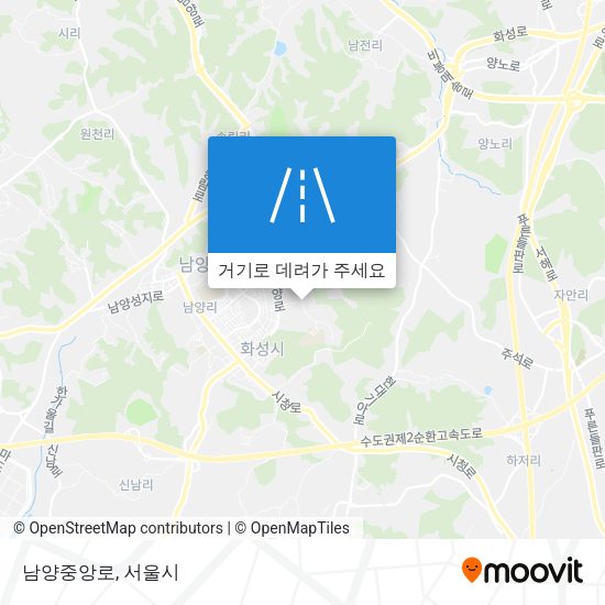 남양중앙로 지도