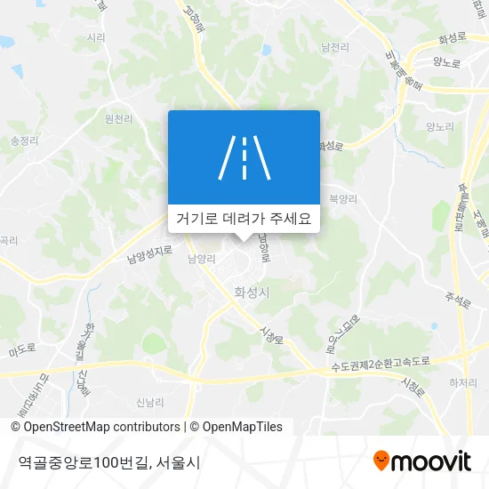 역골중앙로100번길 지도