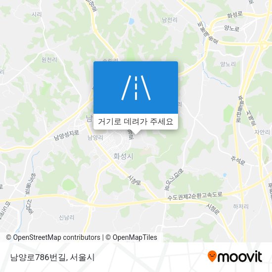 남양로786번길 지도