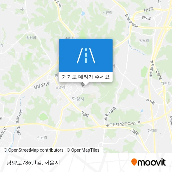 남양로786번길 지도
