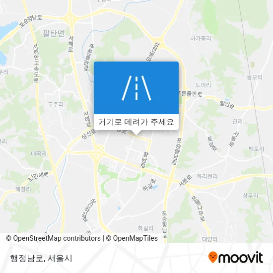행정남로 지도