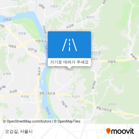 오감길 지도