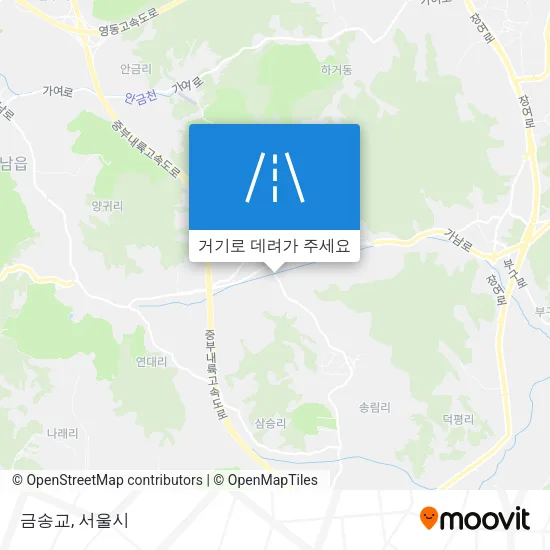 금송교 지도