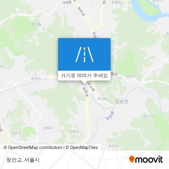 청안교 지도
