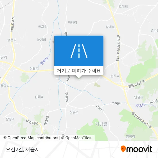 오산2길 지도