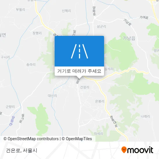 건은로 지도