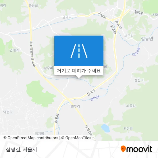 삼평길 지도