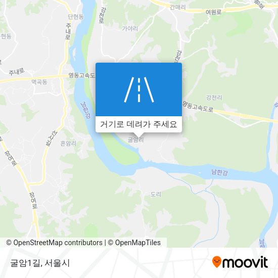 굴암1길 지도
