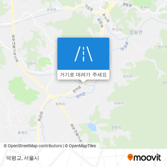 덕평교 지도