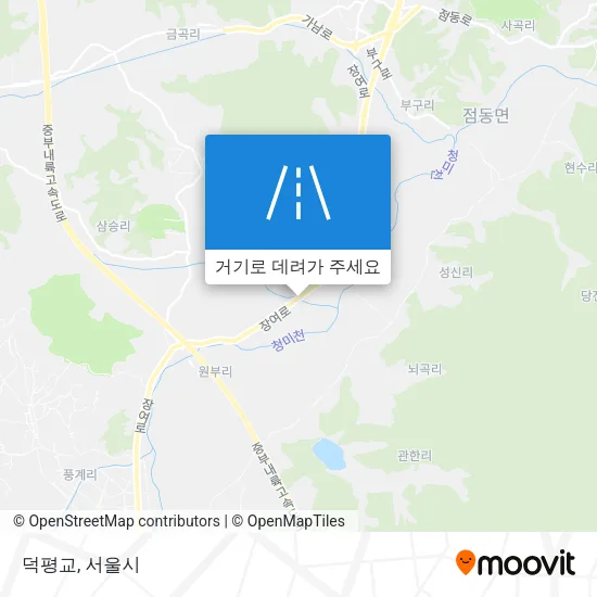 덕평교 지도