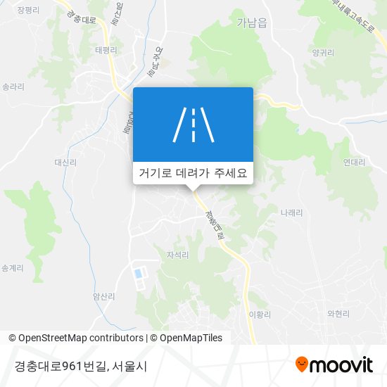 경충대로961번길 지도