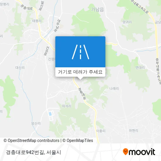 경충대로942번길 지도