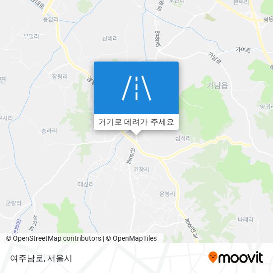 여주남로 지도