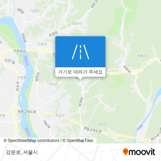강문로 지도