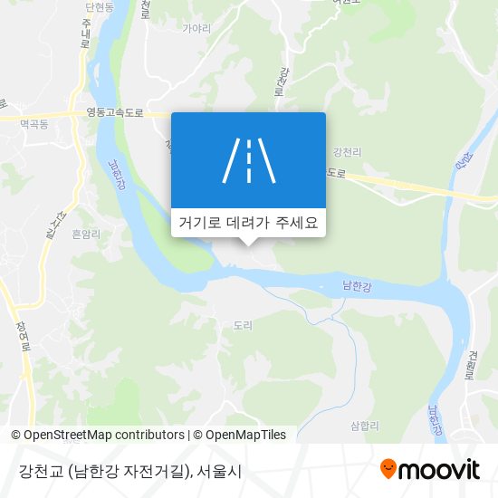 강천교 (남한강 자전거길) 지도