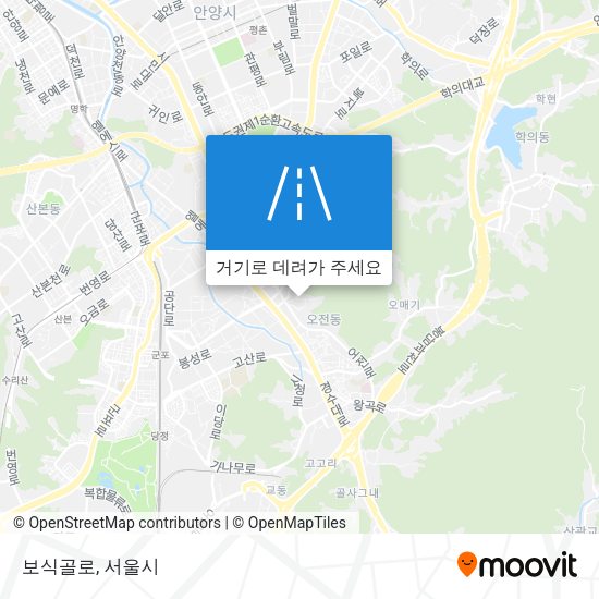 보식골로 지도