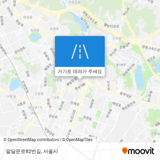 팔달문로82번길 지도