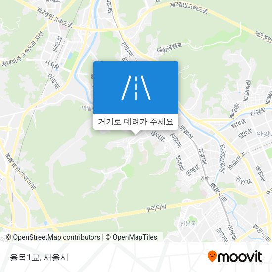 율목1교 지도